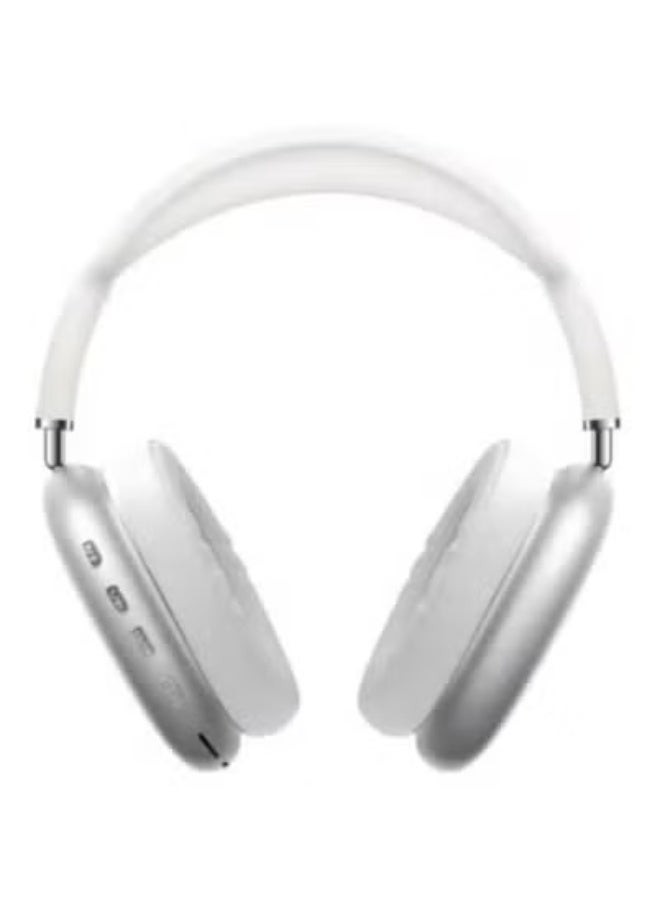 JAJEEK 🎧 P9 Bluetooth Wireless Over-Ear Headphones with Mic – Foldable, Comfortable Noise-Isolating Cushions – Crisp Stereo Sound, Long Battery Life – Ideal for Music, Gaming, Online Meetings – Works with iPhone, Android, Laptop, Tablet – White - Image 2