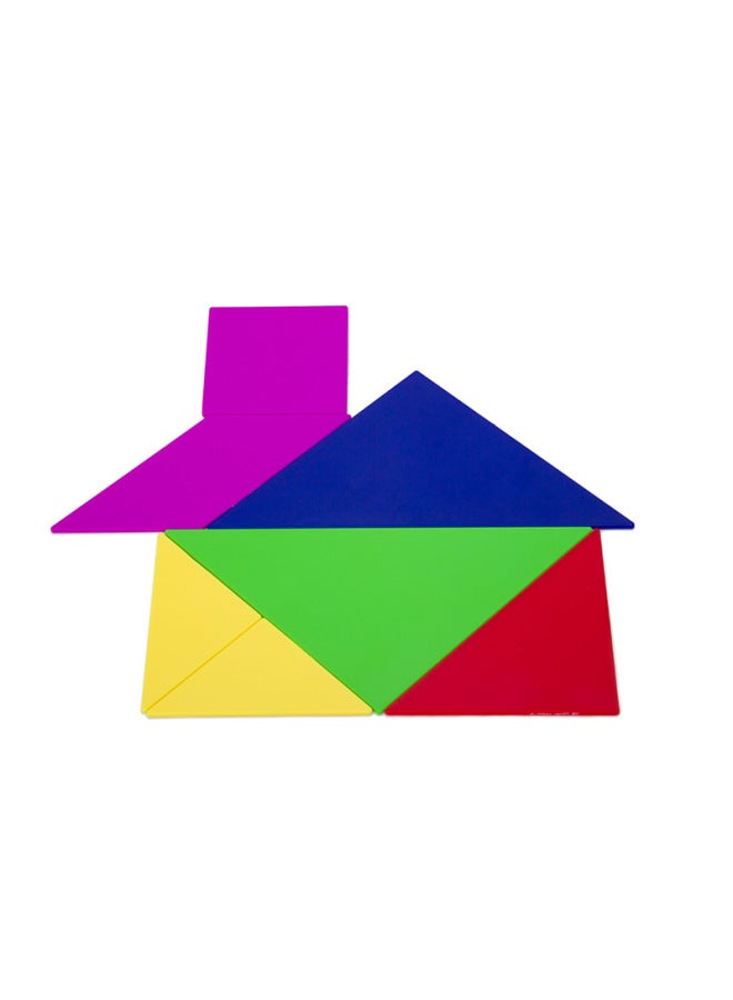 دعامات تدريب فريق إدارة Tangram، دعامات بناء فريق الشركة، دعامات تعاون الفريق - اللون: 35 لوحة فقط - Image 4