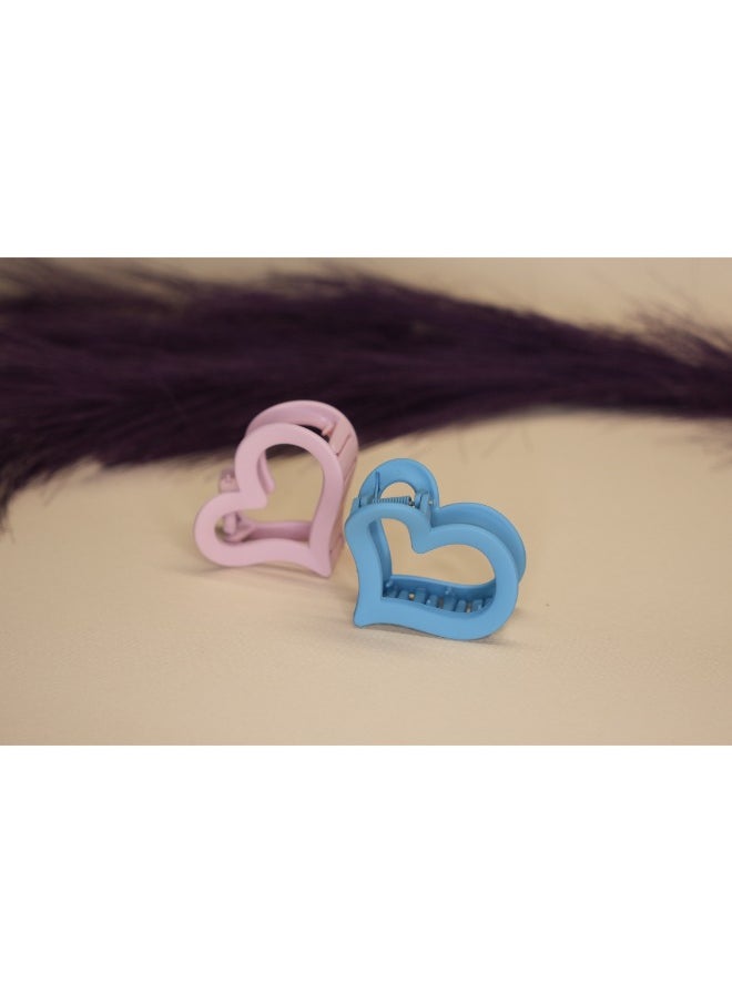 ZAAS Hair Claw Clips for Women Strong Hold Nonslip Jaw Clips for Women and Girls Hair Clamps for Thick Thin Fine Hair - Pack of 2  - Image 2
