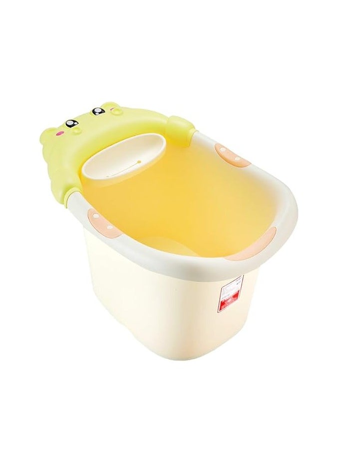 Luvlap - Luvlap Baby Bathing Tub Portable(8821)-Yellow, Piece Of 1 - Image 1