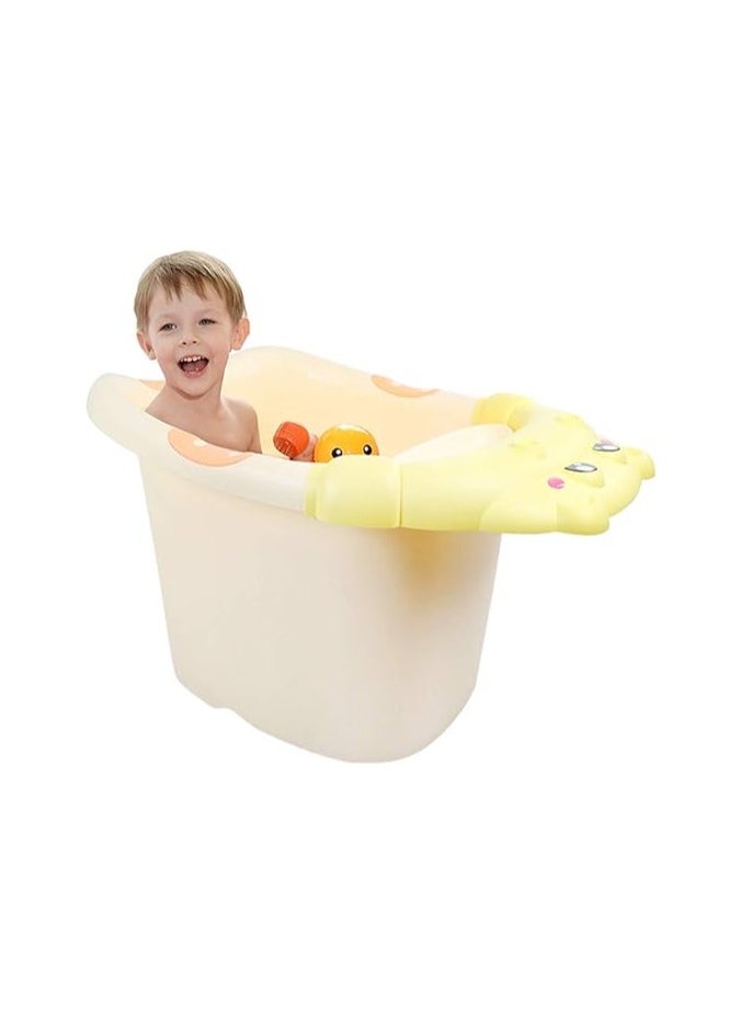Luvlap - Luvlap Baby Bathing Tub Portable(8821)-Yellow, Piece Of 1 - Image 1