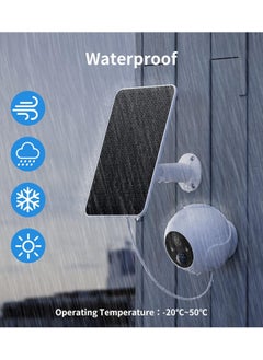 لوحة شمسية فقط لكاميرا الأضواء الخارجية SwitchBot، لوحة شمسية 5 واط لكاميرا الأمان القابلة لإعادة الشحن، مقاومة للماء 360 درجة قابلة للتعديل، مصدر طاقة مستمر - pzsku/ZFD418B856EB985ED97D5Z/45/_/1717688913/1ab0ff77-337b-4908-ba9e-8f329e35ce5f