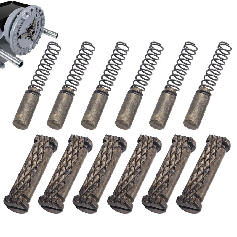 44715 Front Jaw Insert Set for RIDGID 300 535 Pipe Threading Machines (2 Set) - Image 1