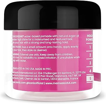 Kaniz Wonder Edge Lemon Berry water based pomade 120 ml - Image 4