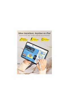ماركة غير محددة قلم ستايلس لجهاز ايباد الجيل العاشر/التاسع/الثامن/السابع/السادس (موديلات 2025-2018)، قلم رفض راحة اليد متوافق مع ابل ايباد برو 13 انش/12.9 انش/11 انش (M4)، ايباد ميني 6/5، ايباد اير 5/4/3 (M2)  - Image 3