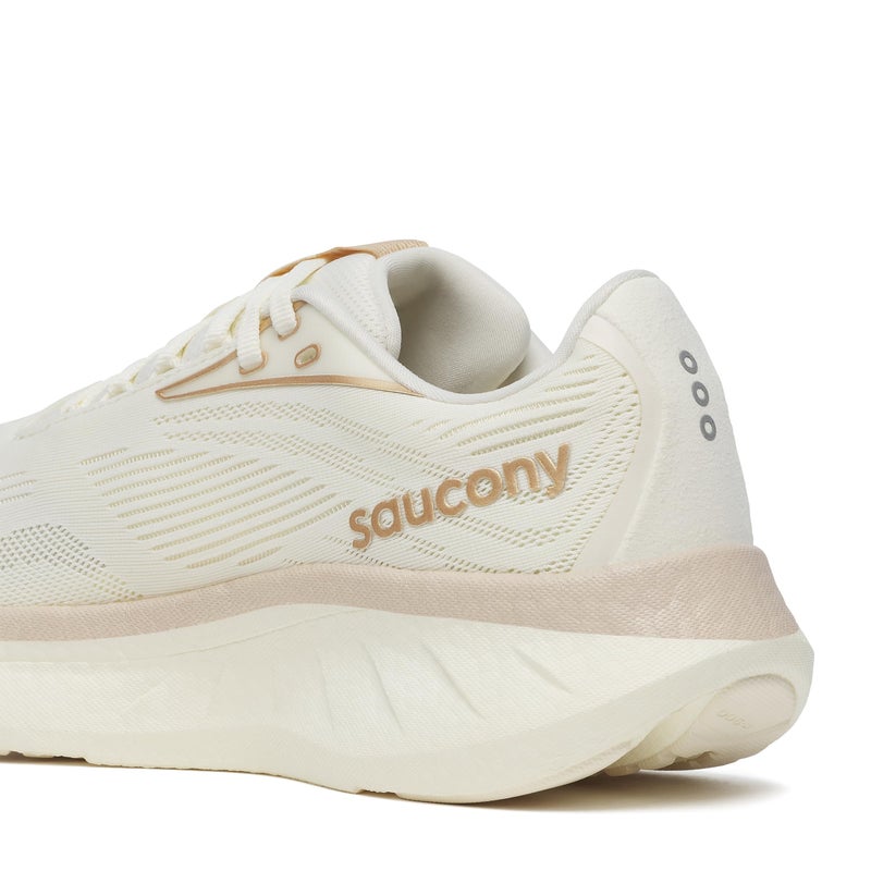 Saucony Women's Ride 18 Sneaker, Vanilla, 7 - Image 4
