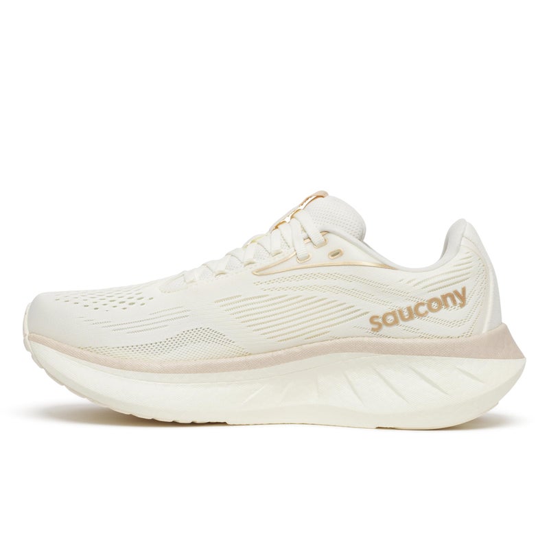 Saucony Women's Ride 18 Sneaker, Vanilla, 7 - Image 1