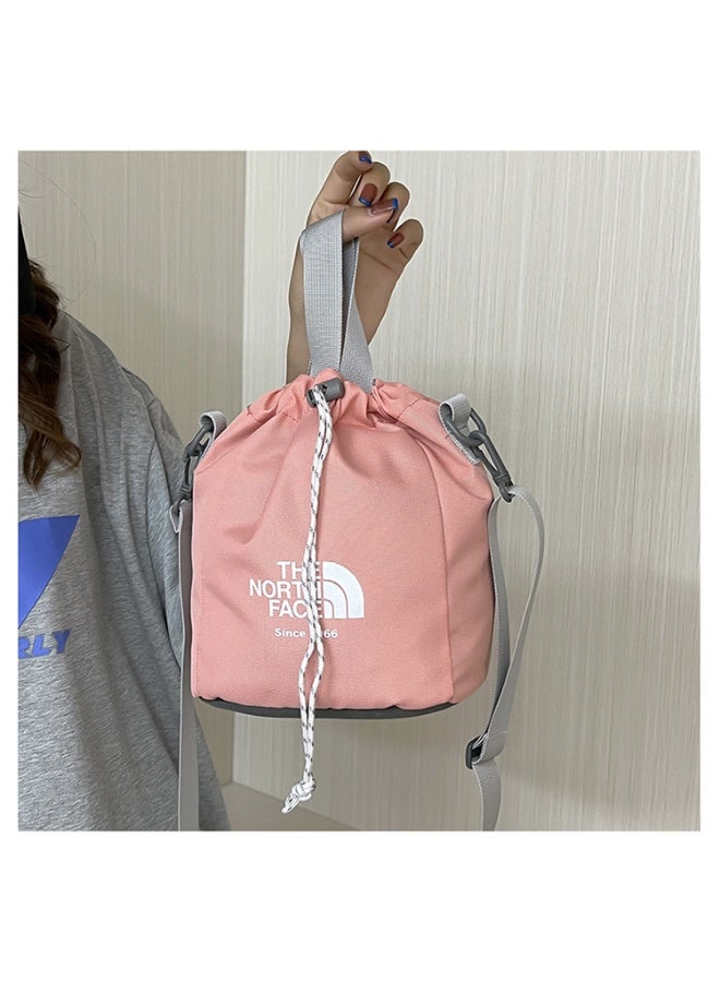 The North Face Pink Drawstring Bucket Bag - Image 2