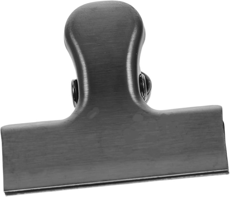 Black Stainless Steel T Shaped Bag Sealing Clip For Food Storage Snacks Fresh - Image 1