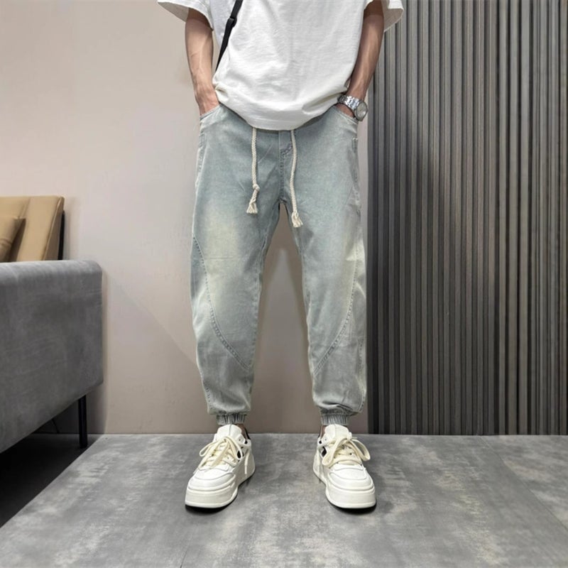 Unisex Casual Daily Denim Jeans - Image 3
