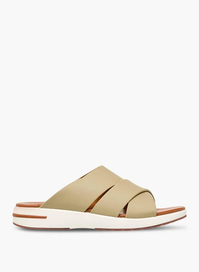 Le Confort Men Cross Strap Comfort Sandals