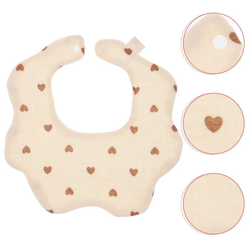 🧸 مرايل حماية أثناء تناول الطعام حزام إغلاق آمن بالغلق الضغطي - Image 1