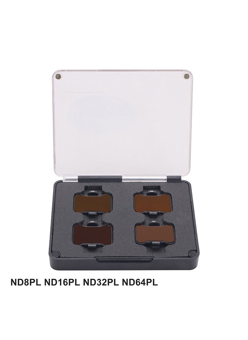 DJI AVATA2 Drone Filters ND CPL UV Lens Set ND8PL/ ND16PL /ND32PL/ ND64PL-Four-piece set 