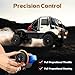 SVERTIBO 118 RC SemiTruck for Adults MN333 Unimog OffRoad RC Rock Crawler 4WD RC Truck RTR Transport Car Alloy Model for Hobby Toy Gifts Silver - Image 4