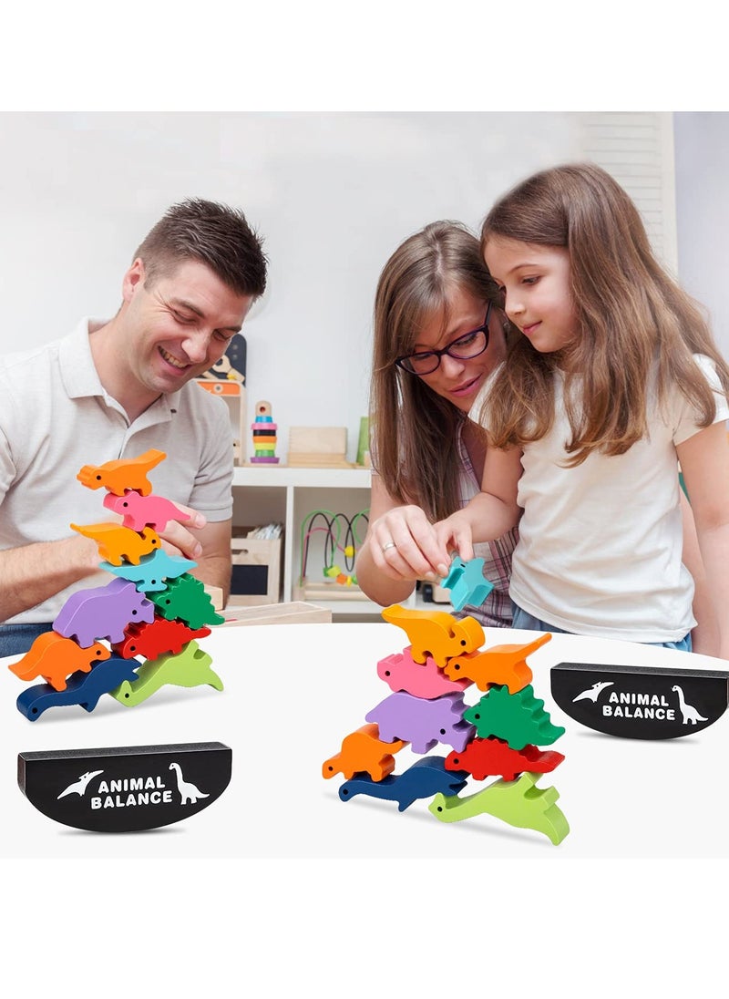Daytoyz Wooden Stacking Toddler Toys for 2 3 4 5 6 Year Old Boys Toys, Montessori Learning Toys Age 2-6 Year Old Boys Birthday Gifts  - Image 3