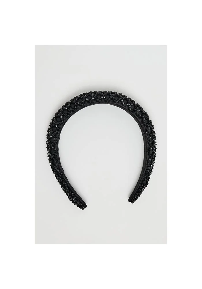 R&b  Embellished Wide Headband for Women | Best Price UAE