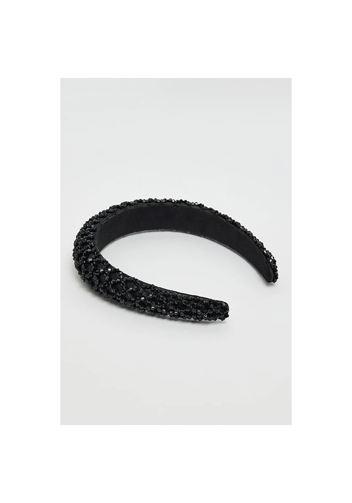R&b  Embellished Wide Headband for Women | Best Price UAE