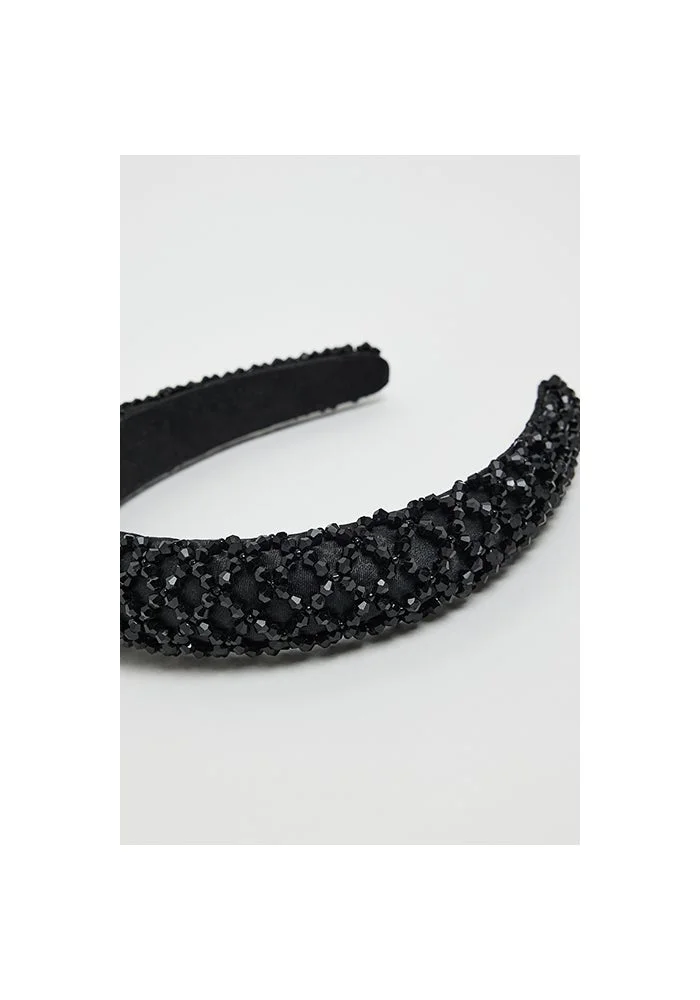 R&b  Embellished Wide Headband for Women | Best Price UAE