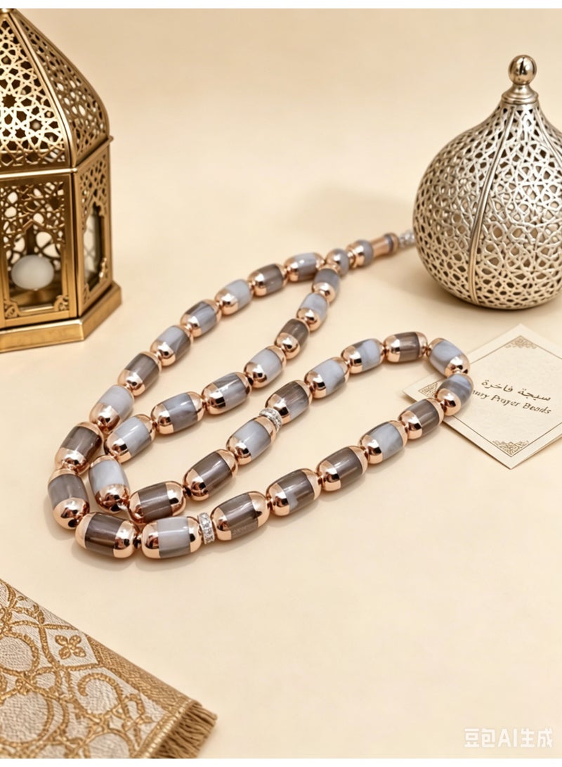 33 Drum Prayer Beeds /Tasbih/10mm - Image 2