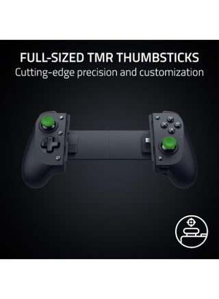 Razer Kishi V3 Gaming Controller for iPhone, Android: Full Sized TMR Thumbsticks, Dual Back Buttons, Fits Most Phone Cases, Wired & Remote Play for PC, 3 Free Months of Apple Arcade - Black I RZ06-03550100-R3M1 - view 4
