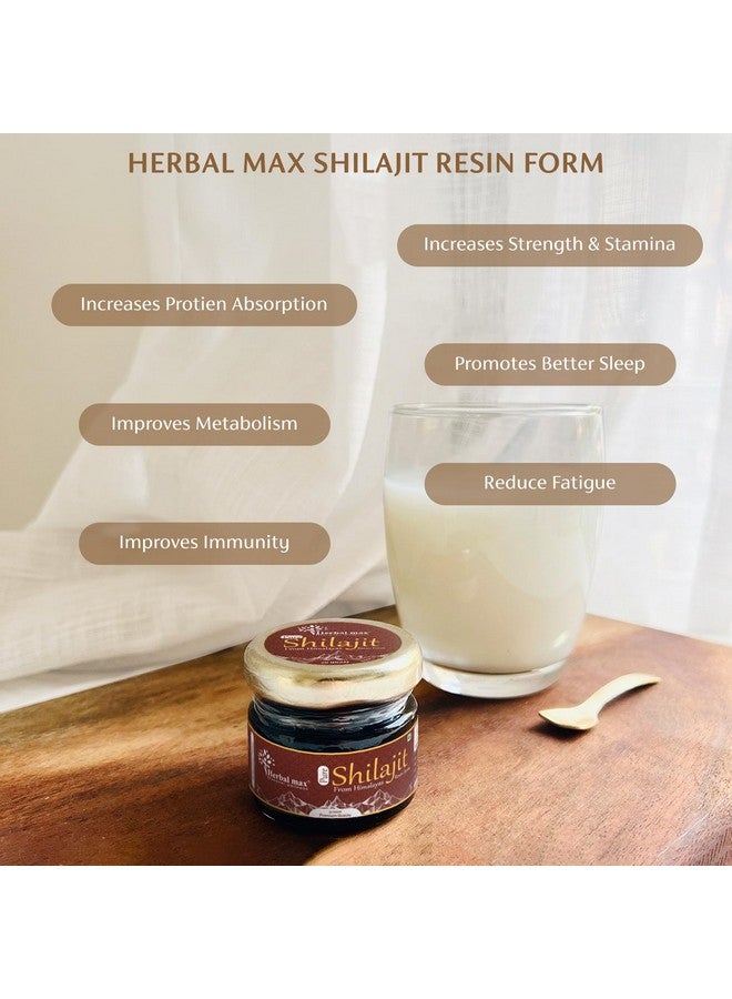 Herbal max Himalayan Shilajit Shilajeet Resin 20g (Pack of 2) | Shilajeet Resin Original | Himalayan Shilajit Original |Pure Shilajit Resin Fulvic Acid | For Endurance Stamina Strength Energy Immunity - Image 4