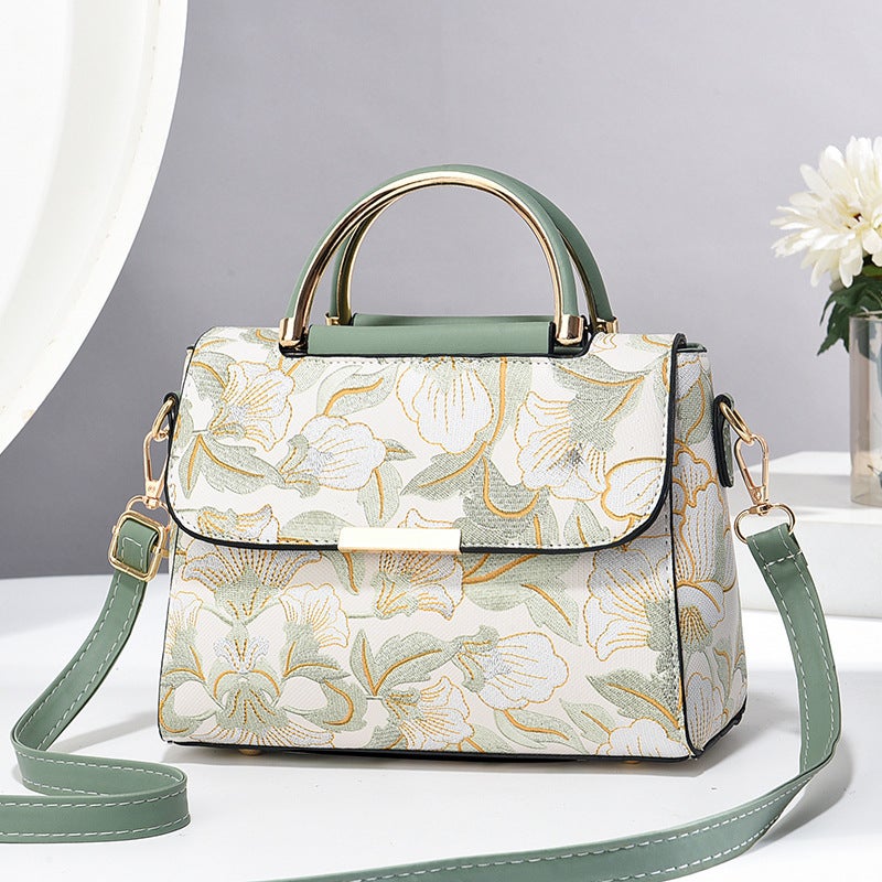 Factory Women'S Bag National Style Fashion Women'S Commuter Small Square Bag Mother Bag High-End Embroidered Shoulder Bag - Image 3