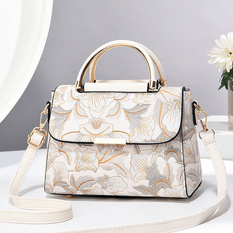 Factory Women'S Bag National Style Fashion Women'S Commuter Small Square Bag Mother Bag High-End Embroidered Shoulder Bag - Image 5