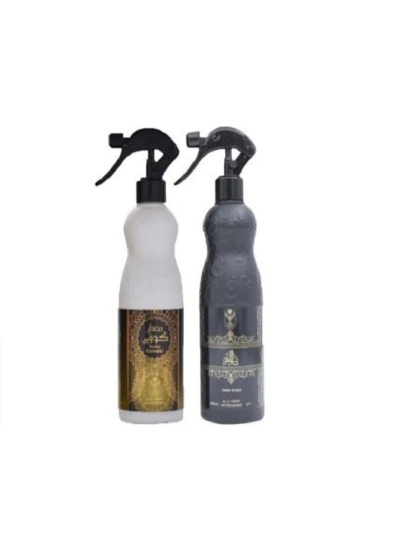 الماس للعطور معطر عاشق العود 480مل و معطر كويتي 480مل