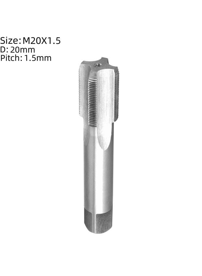 Burkit M20 X 1.5 Tap and Die Set, M20 x 1.5 Machine Thread Tap and Round Die Right Hand - Image 2