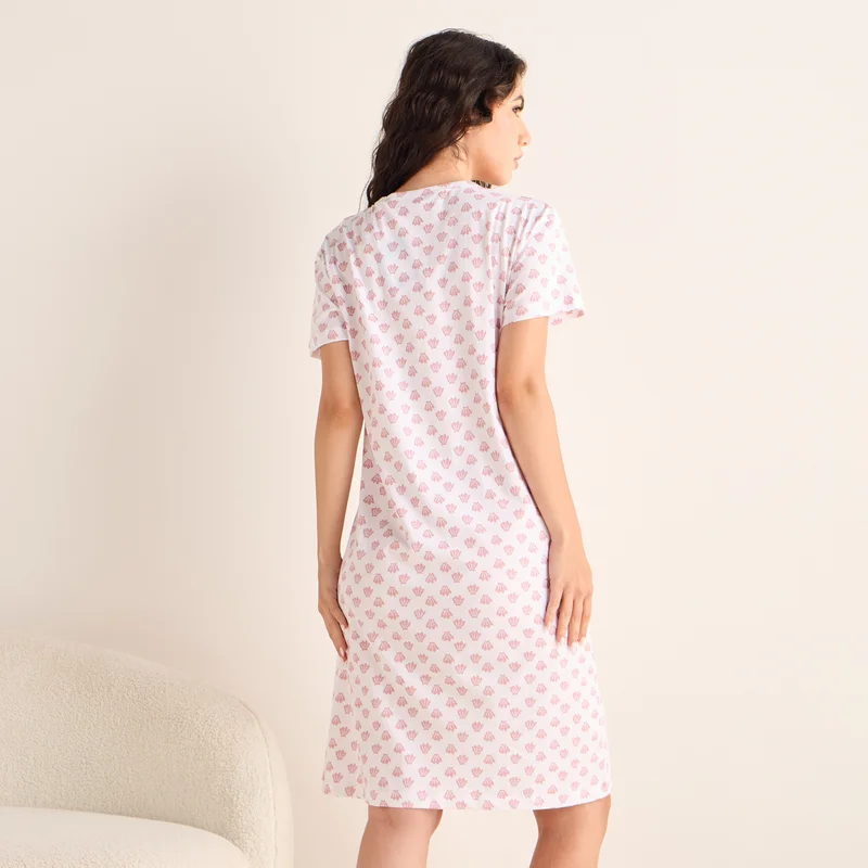 FAV Printed Night Dress