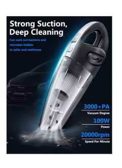 Dubkart Dual Use Lightweight Portable Vacuum Cleaner with HEPA Filter, Quick Charge Tech, Powerful Cyclone Suction for Home Pet Hair, Car Cleaning  - Image 2
