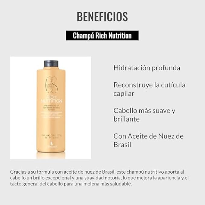 Lendan LD RICH NUTRITION REPAIR SHAMPOO - 1000ML - Image 3