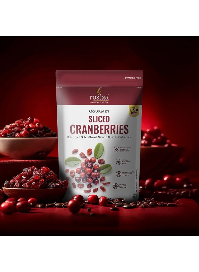 Rostaa Sliced Cranberries 200g – Sweet & Tangy Dried Fruit for Snacking & Baking - Image 3