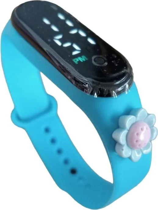 Dzc Kuzenler Avm Dzc Cousins ​​Avm Daisy Figured LED Touch Screen Digital Children and Youth Wristwatch (They Are Not Smart)