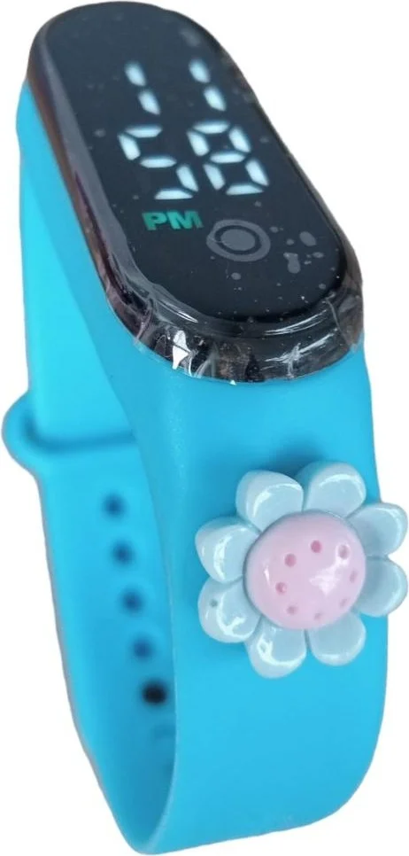 Dzc Kuzenler Avm Dzc Cousins ​​Avm Daisy Figured LED Touch Screen Digital Children and Youth Wristwatch (They Are Not Smart)