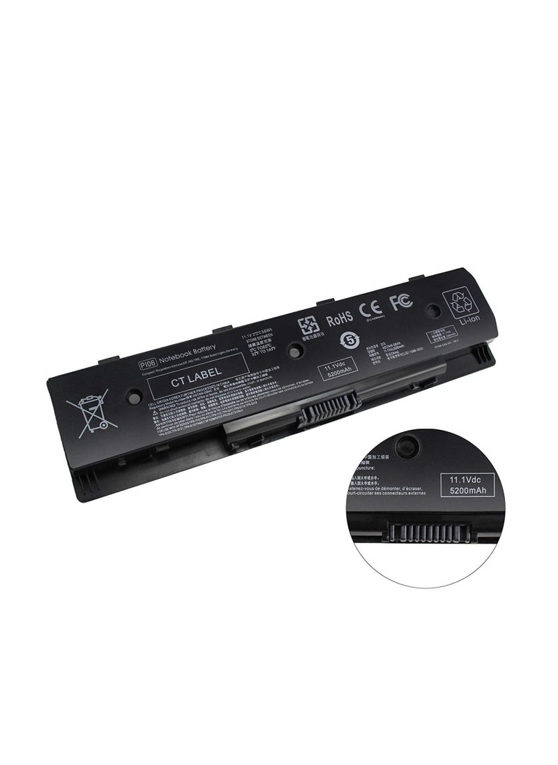 CS LAPTOP BATTERY  PI06 Notebook 4 15 17, Fit for 710416-001 710417-001 HSTNN-LB4N HSTNN-LB4O Series [11.1V 4400MAH1]  - Image 2