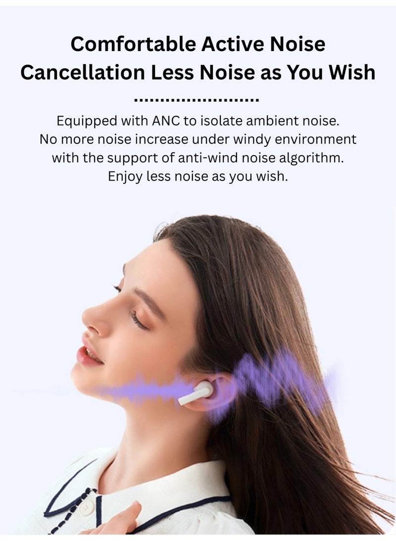 Honor Choice Earbuds X7 Lite 38h Battery Life, Dual Device Connectivity, and AI Noise Cancellation for Premium Sound Quality With Free Gift Honor Phone Holder Compatible with All Smartphones - Image 4
