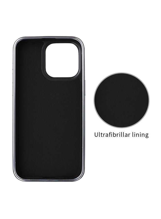 Zaboon Case For iPhone 13 Electroplated Side PU Hybrid TPU MagSafe Phone Case - Image 5