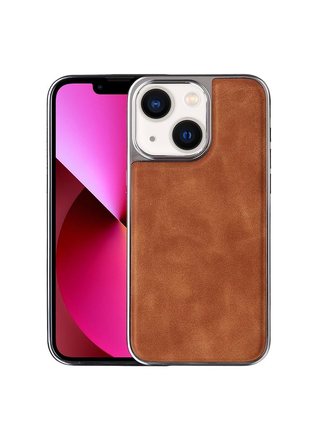 Zaboon Case For iPhone 13 Electroplated Side PU Hybrid TPU MagSafe Phone Case - Image 1