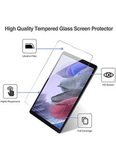 Procases 2 Pack Screen Protector For Galaxy Tab A7 Lite 8.7 Inch 2021 T220 T225 T227 Tempered Glass Screen Film Guard For Galaxy Tab A7 Lite 8.7 Inch 2021 Release Sm T220 Sm T225 Sm T227  - Image 2