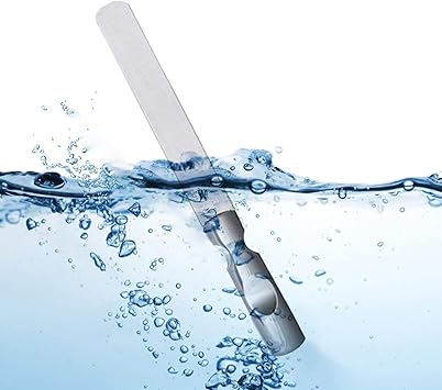 Jaimela Stainless Steel Nail File Nail File Manicure Tools with Antiskid Handle and Leather Case Stainless Steel Nail Care Manicure Tool Accessories for Men Woman - Image 4