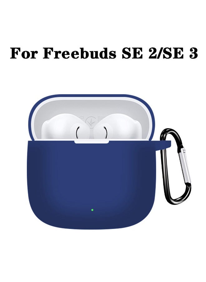 Generic Protective Silicone Case Cover for HUAWEI Freebuds SE 2/SE 3 In-Ear Earphones Blue  - Image 1