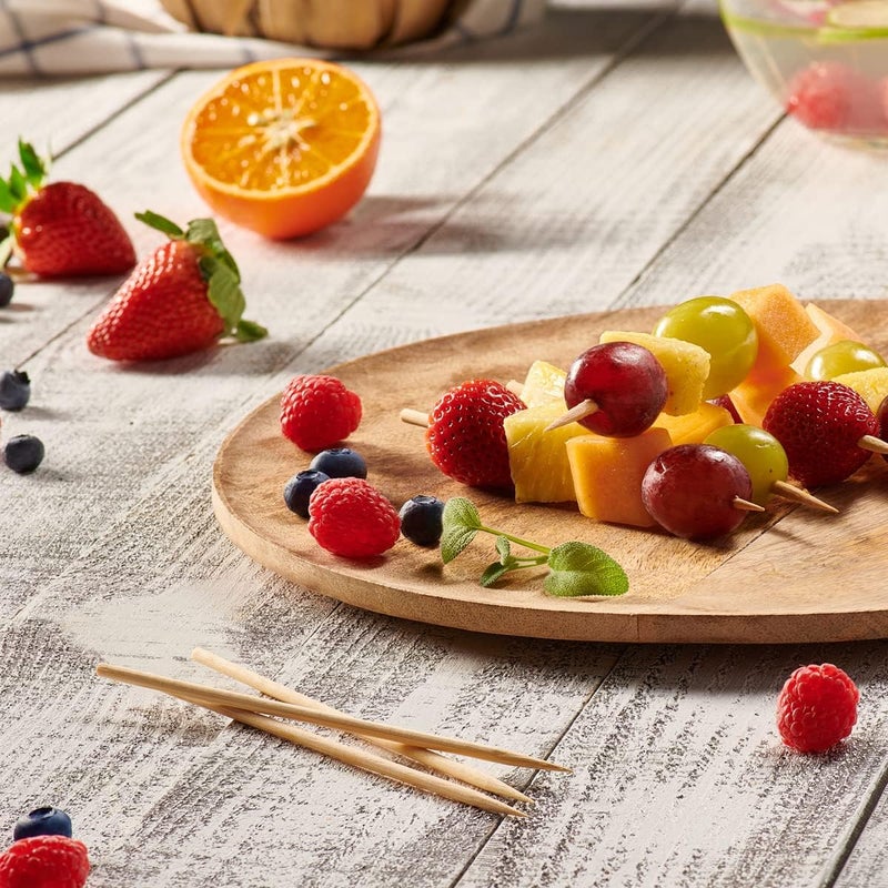 Gusto [6 Inch - 100 Count] Bamboo Skewers for Shish Kabob, Grilling, Fruits, Appetizers, and Cocktails (Formerly Comfy Package) - Image 3