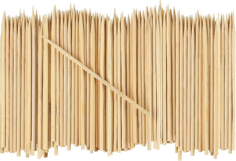 Gusto [6 Inch - 100 Count] Bamboo Skewers for Shish Kabob, Grilling, Fruits, Appetizers, and Cocktails (Formerly Comfy Package) - Image 1