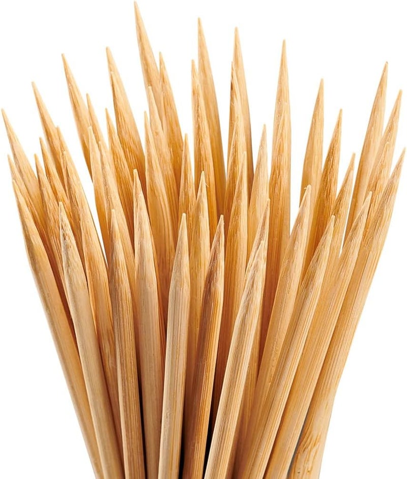 Gusto [6 Inch - 100 Count] Bamboo Skewers for Shish Kabob, Grilling, Fruits, Appetizers, and Cocktails (Formerly Comfy Package) - Image 2