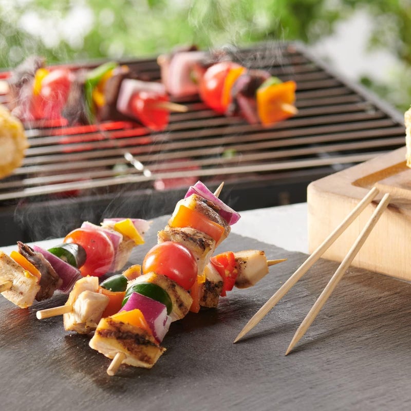 Gusto [6 Inch - 100 Count] Bamboo Skewers for Shish Kabob, Grilling, Fruits, Appetizers, and Cocktails (Formerly Comfy Package) - Image 5
