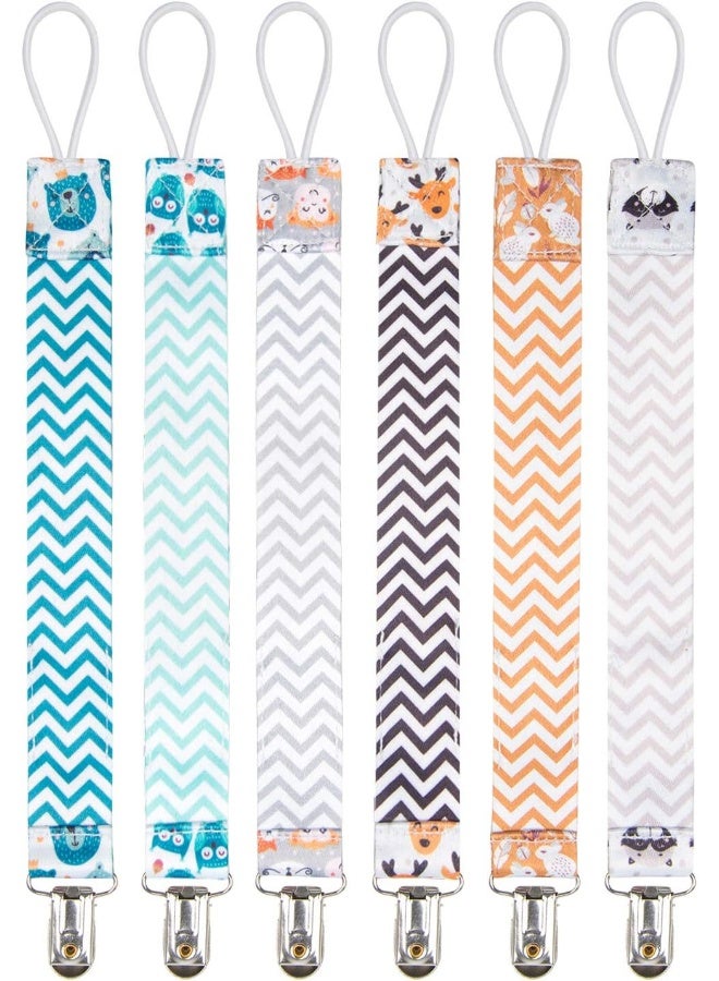 Babygoal Pacifier Clips For Boys and Girls, Pack of 6 - Image 2