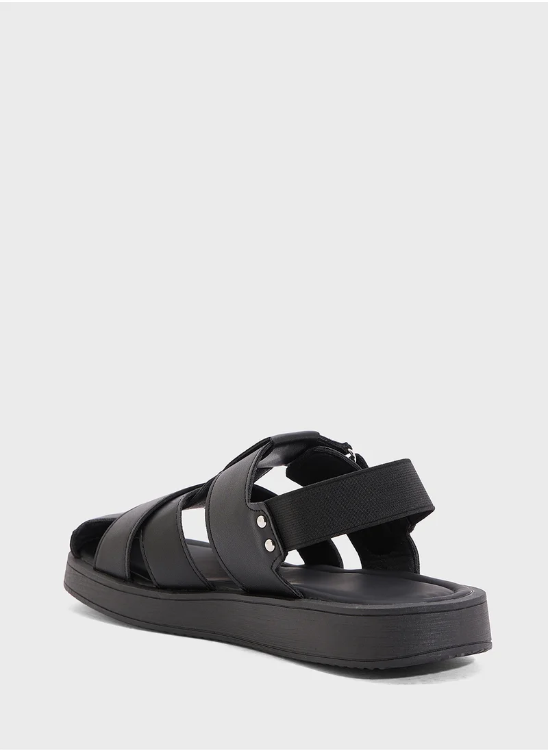 جينجر Fisherman Flat Sandal
