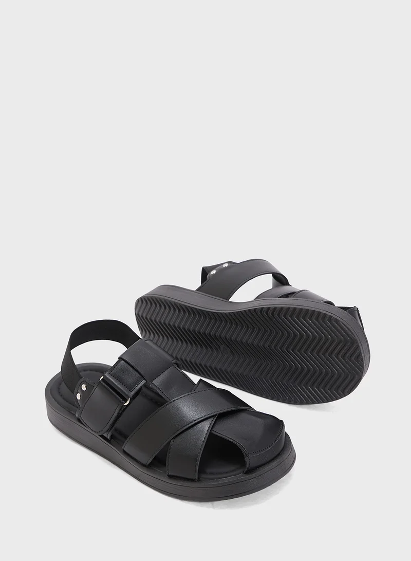 Ginger Fisherman Flat Sandal