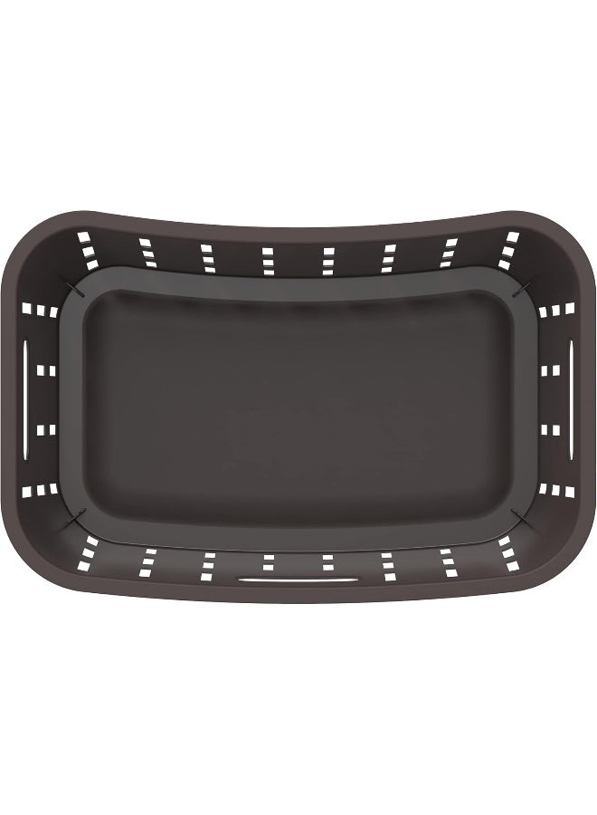 Cosmoplast سلة غسيل بلاستيكية سوداء 40 لتر من سيدر غرين - Image 3